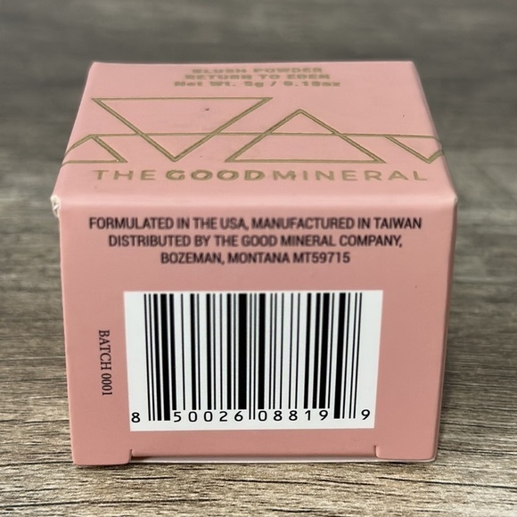 The Good Mineral blush powder return to Eden vegan - Picture 7 of 7